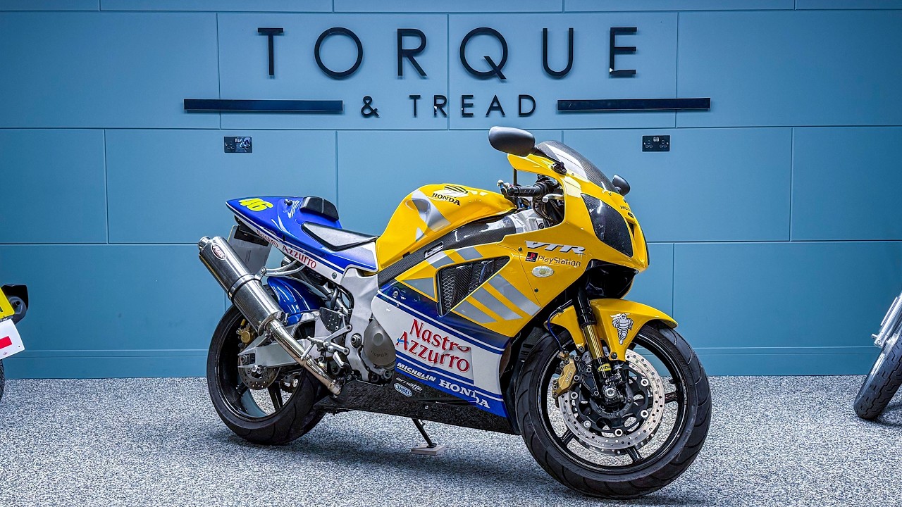 2002 Honda VTR1000 SP-1 Rossi Edition - 19,486 Miles - Iconic Superbike