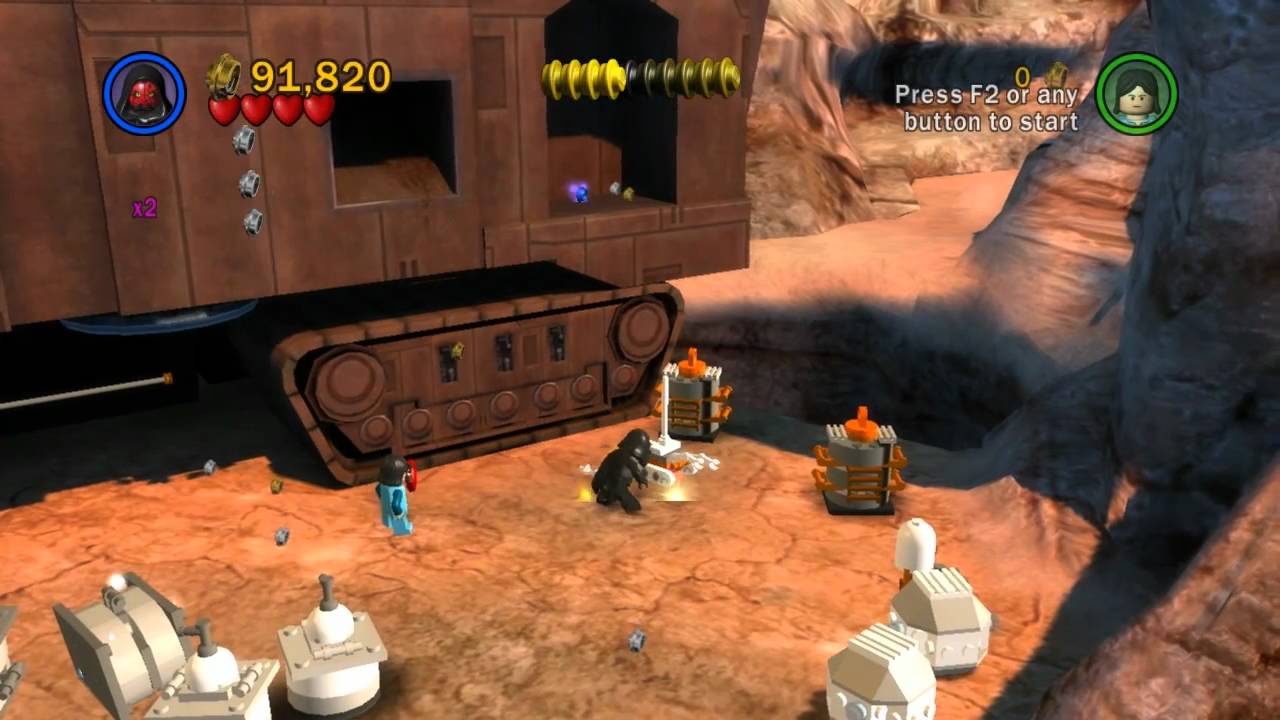 Let's Play Lego Star Wars: The Complete Saga - Ep4 Ch2 ~Through the Jundland Wastes~ Free Play 1/2