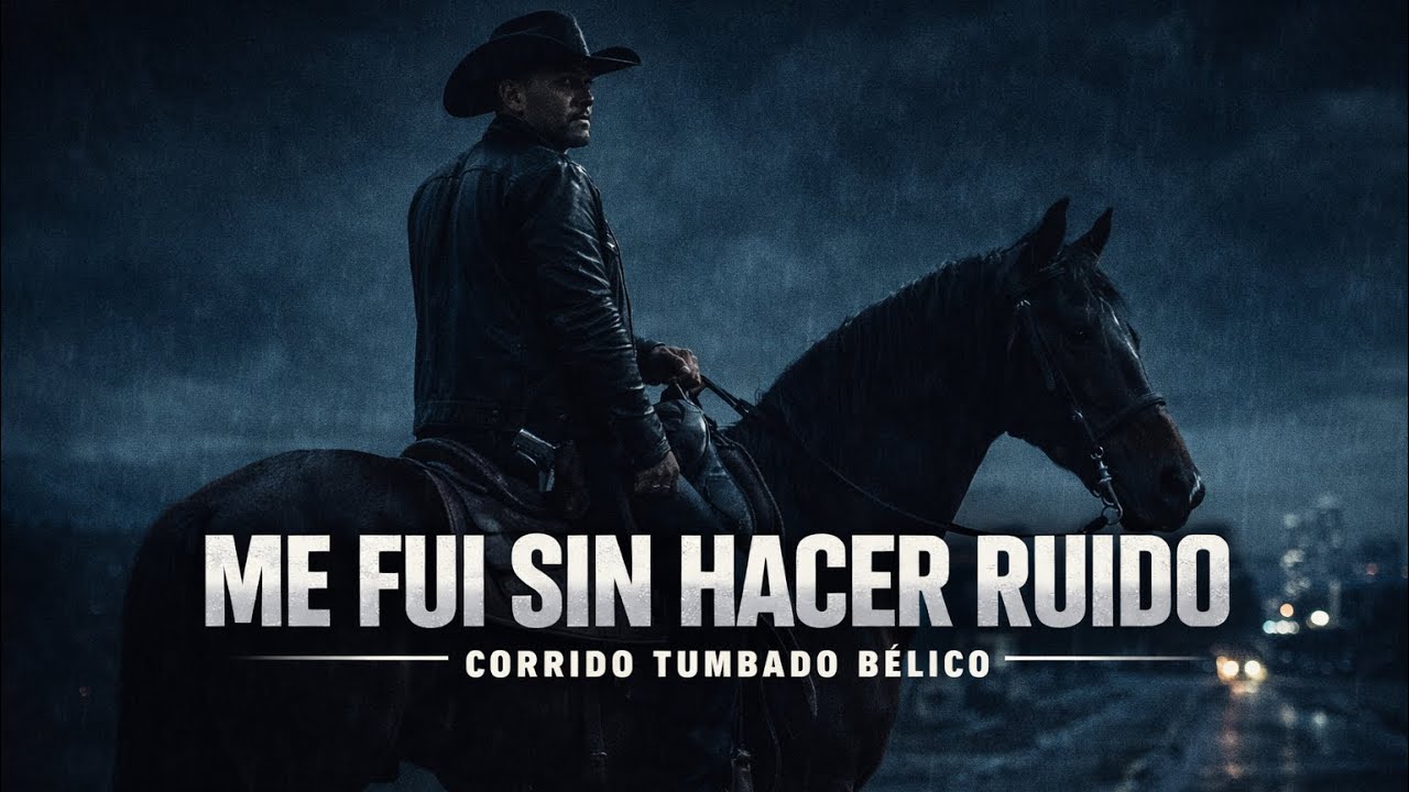 Me Fui Sin Hacer Ruido | Corrido Tumbado Bélico 2026 🔥💣