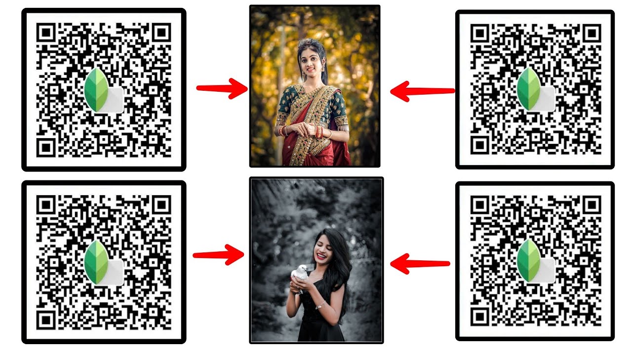 Snapped QR Code Download Kaise Kare 2025 || Snapseed QR Code Photo Editing New