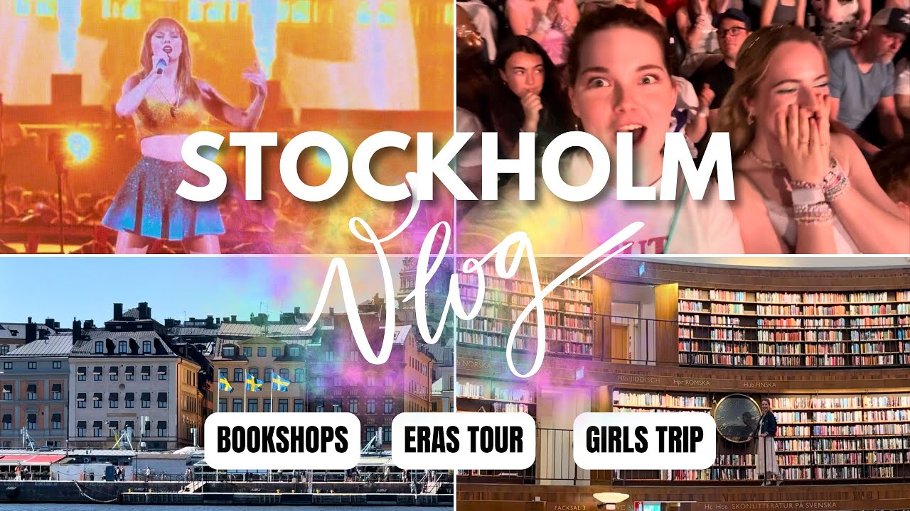 Bücher shoppen & Eras Tour in Stockholm - Ein emotionaler Vlog