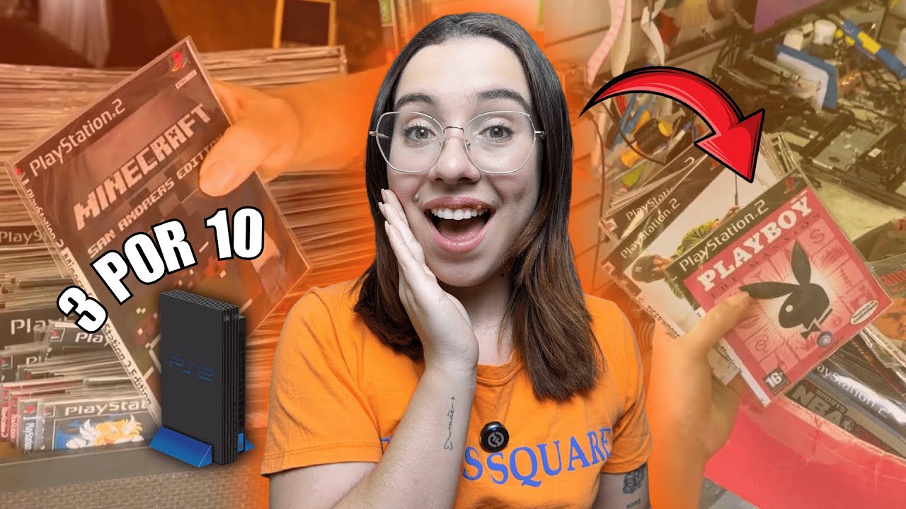 COMPRANDO JOGOS DE PS2 NA FEIRA (SHOPPING AZUL DE RIO PRETO) #2