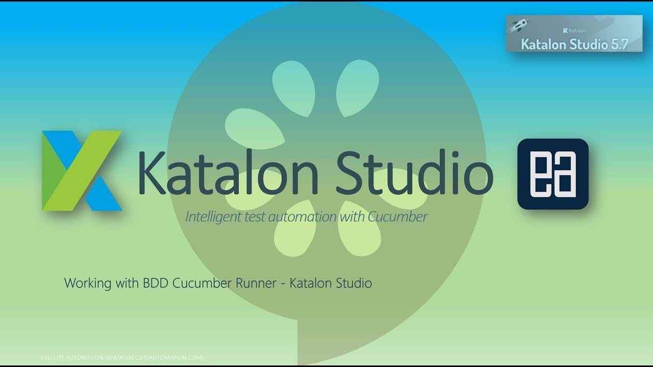 Working with Cucumber Runner for BDD in Katalon studio 5.7