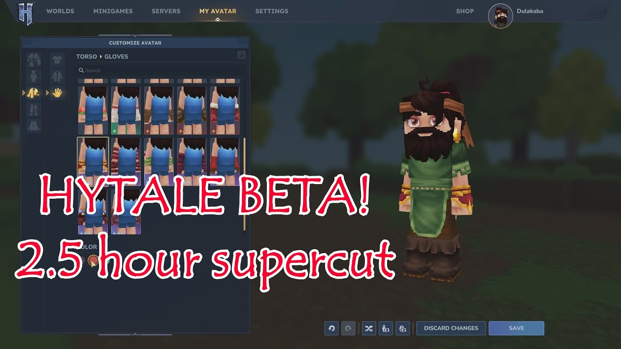 EP:01 | HYTALE beta | Supercut 2hrs 40min
