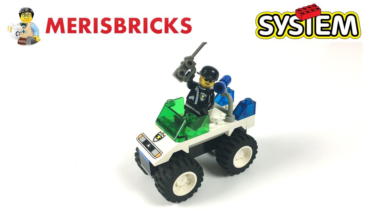 Lego 6471 - Town -  4WD Police Patrol - Lego Speed Build and Review