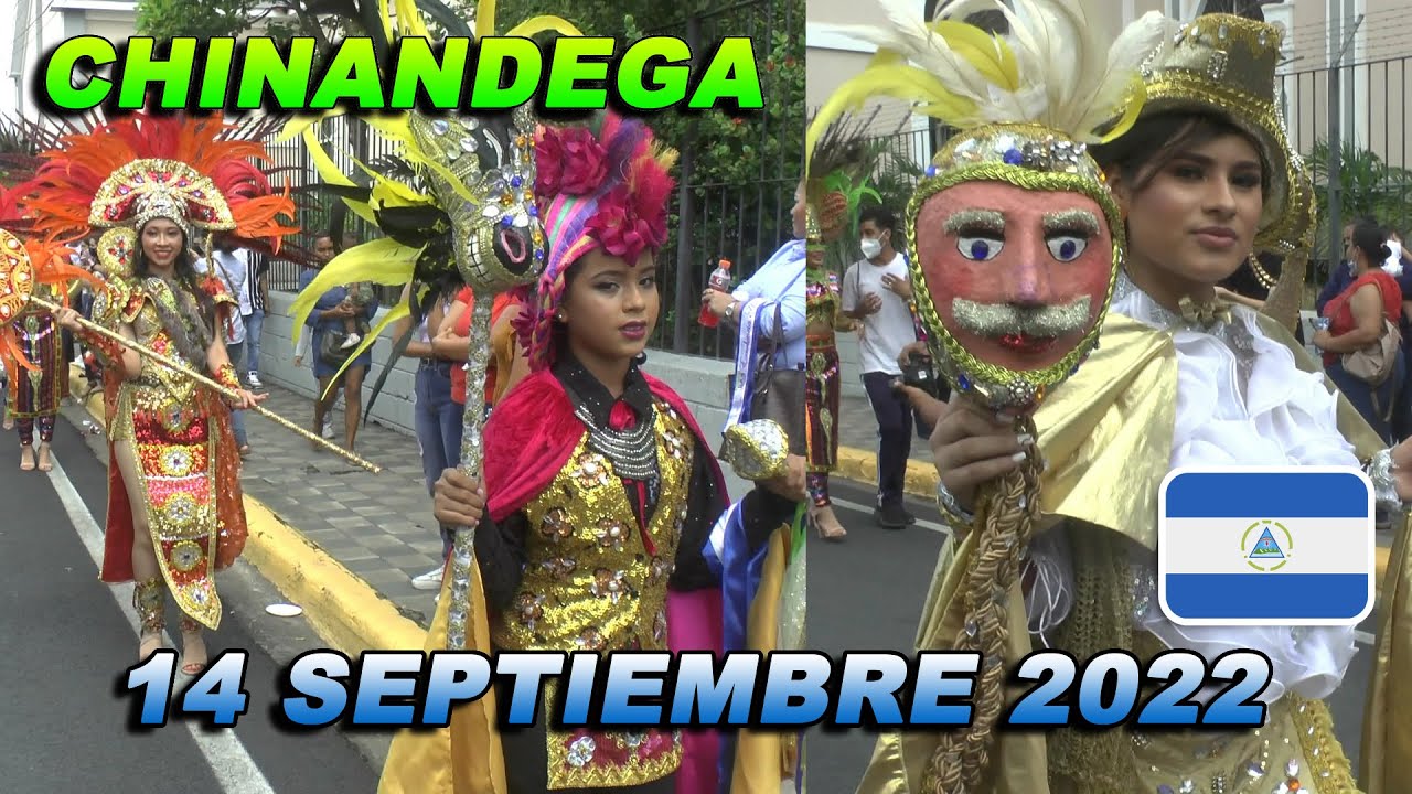 #Nicaragua | #Chinandega Desfile Escolar 14 Septiembre 2022. Fiestas Patrias Nicaragua 2022.