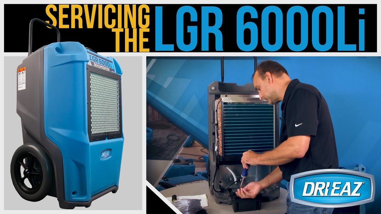 Обслуживание Dri-Eaz LGR 6000Li