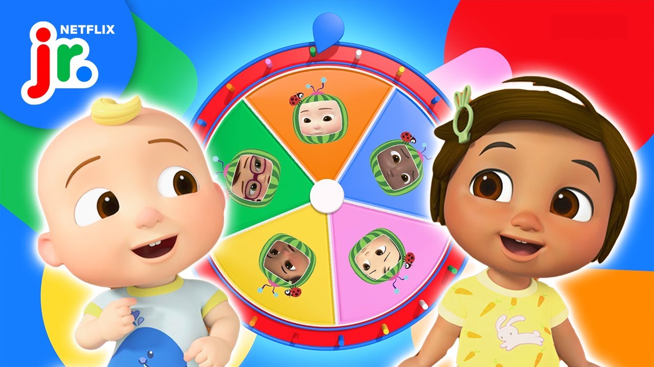 Mystery Wheel of BIG Emotions! ❤️ CoComelon Lane | Netflix Jr