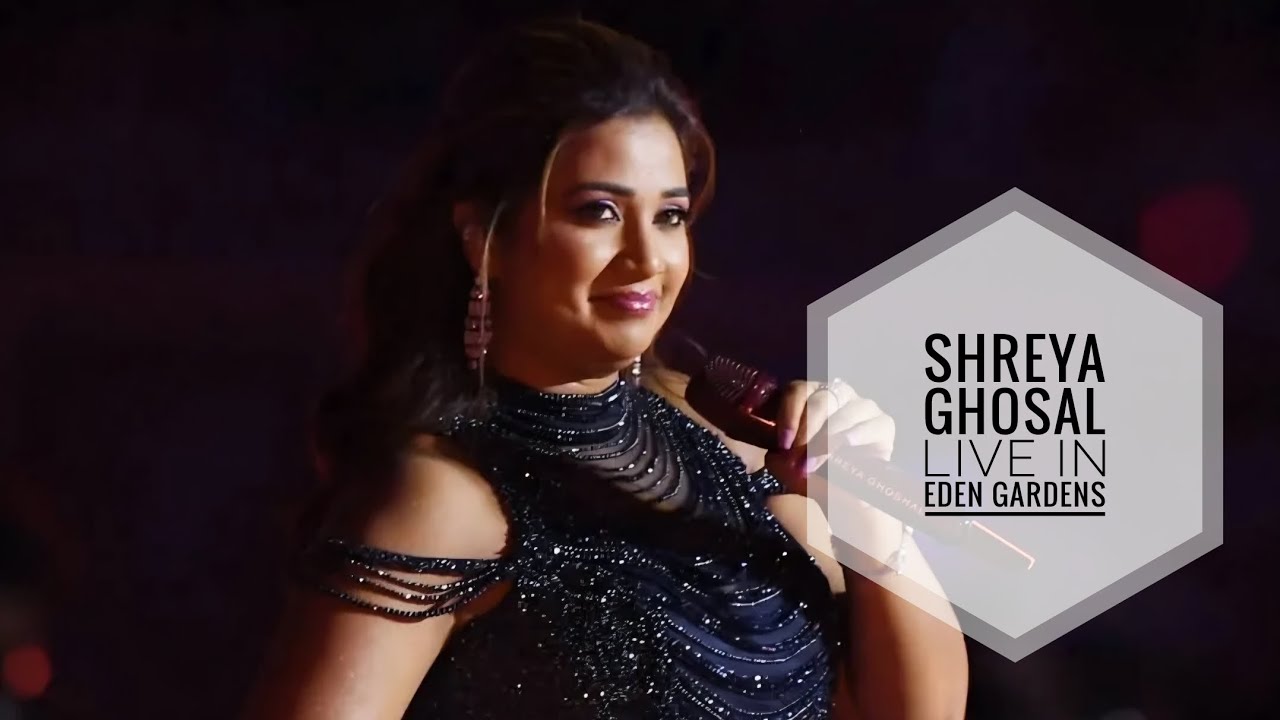 Only Shreya Ghosal's magical Live in Eden Gardens IPL opening ceremony 2025.