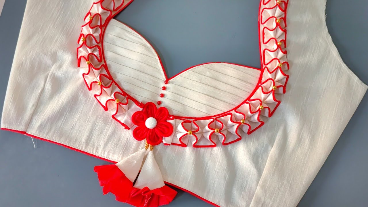 बहुत सुंदर गला की डिजाइन | backNeck popular blouse design