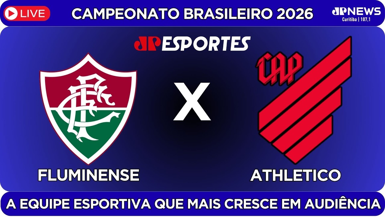 🔴#AOVIVO: Fluminense 2x2 Athletico | 2º Tempo | 15/03/2026 | #CAMPEONATOBRASILEIRO