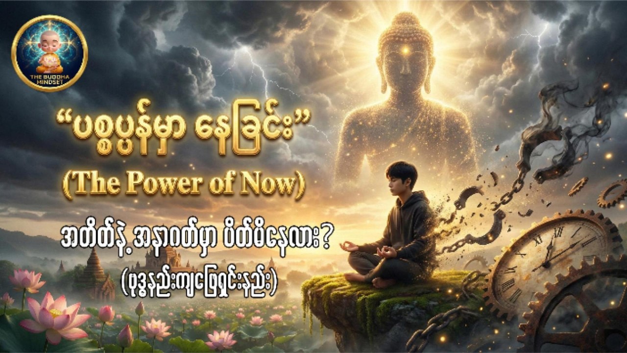 ပစ္စုပ္ပန်တည့်တည့်မှာ နေနည်း (The Buddha Mindset - Ep.4)