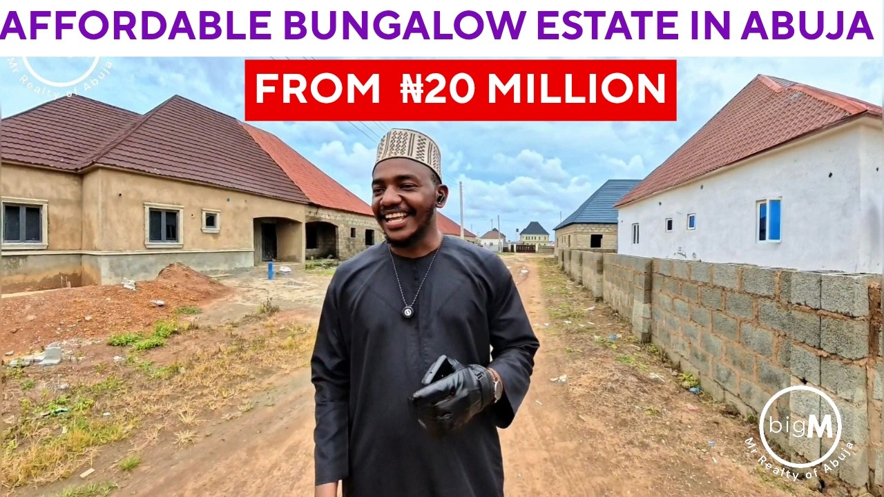 Is This The Most Affordable Bungalow Estate in Abuja? Tour With Me
