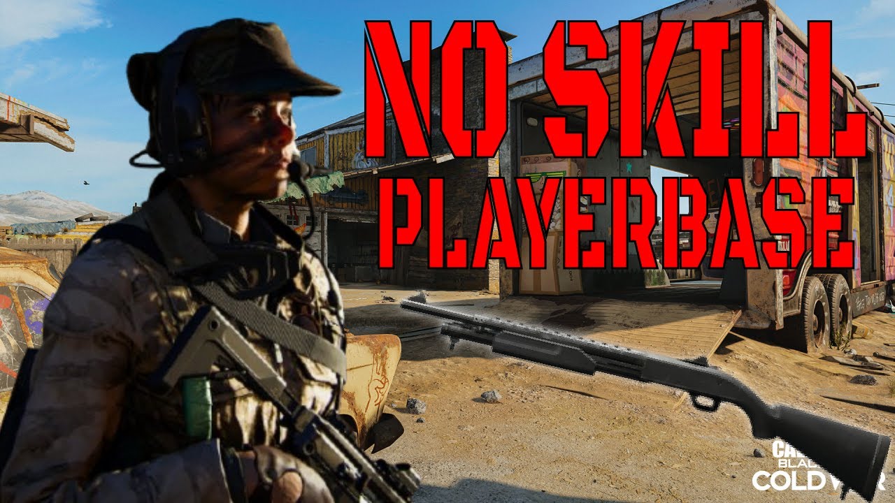 The Call of Duty PLAYERBASE has NO SKILL...