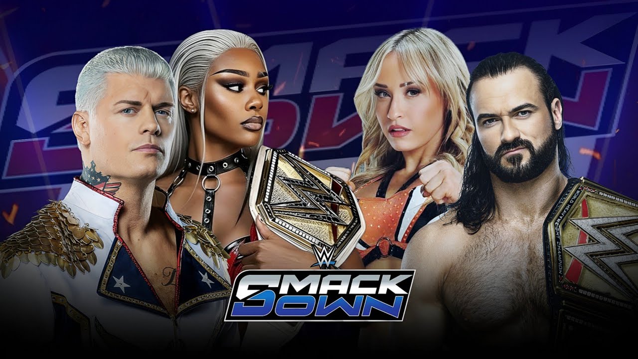 Cody Rhodes & Jade Cargill vs Drew Mcintyre & Jordynne Grace Full Match WWE SmackDown Highlights