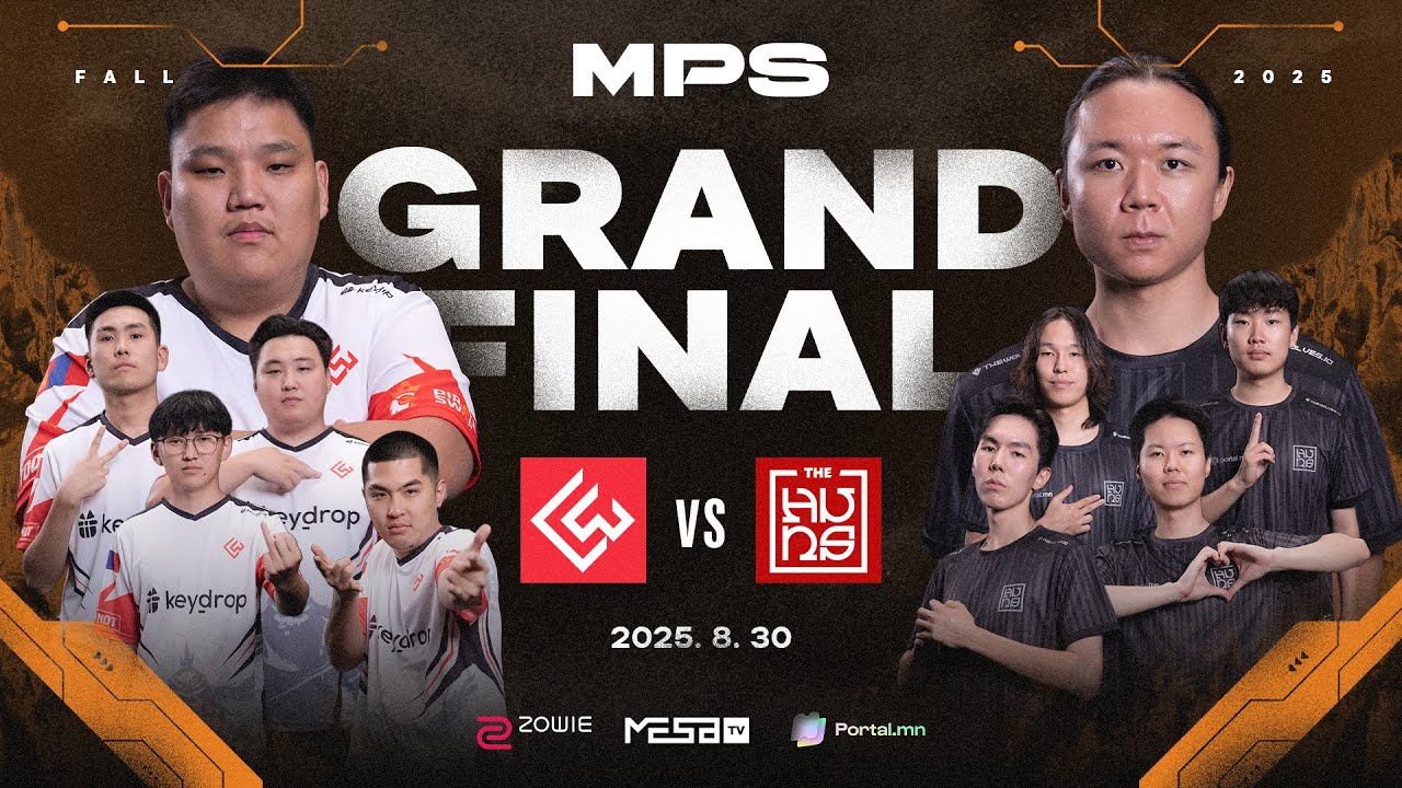 [CS2] The Huns vs Chinggis Warriors | Grand Final | MPS FALL 2025