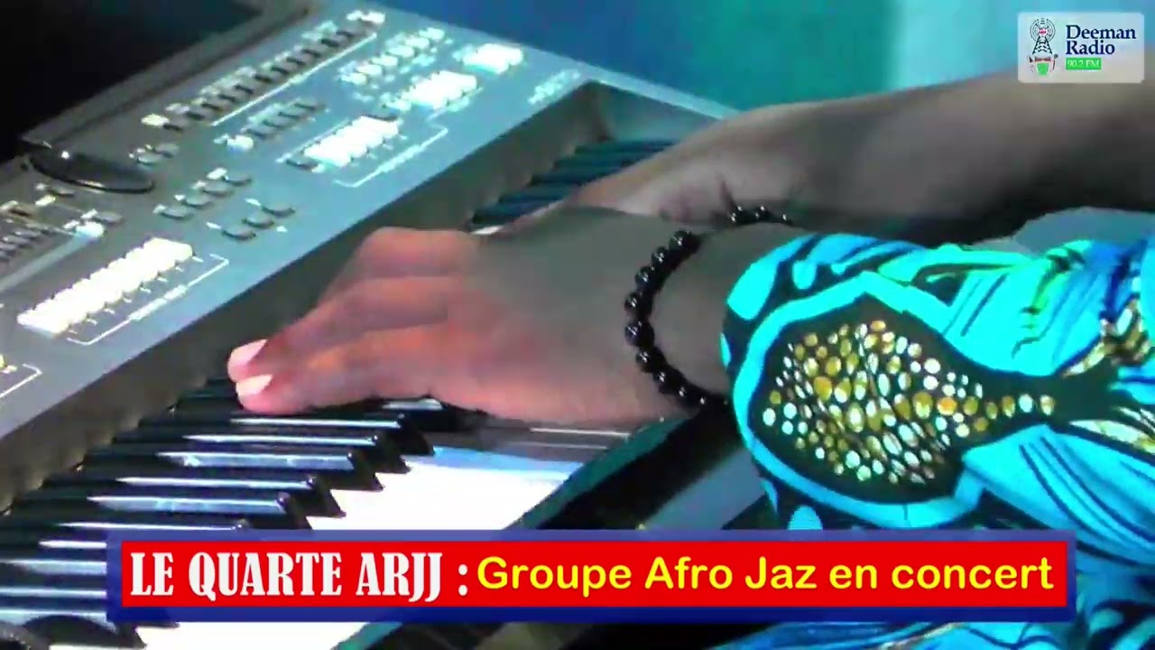 Joël Le Nerveux en concert live Afro-jazz avec le Quarté ARJJ