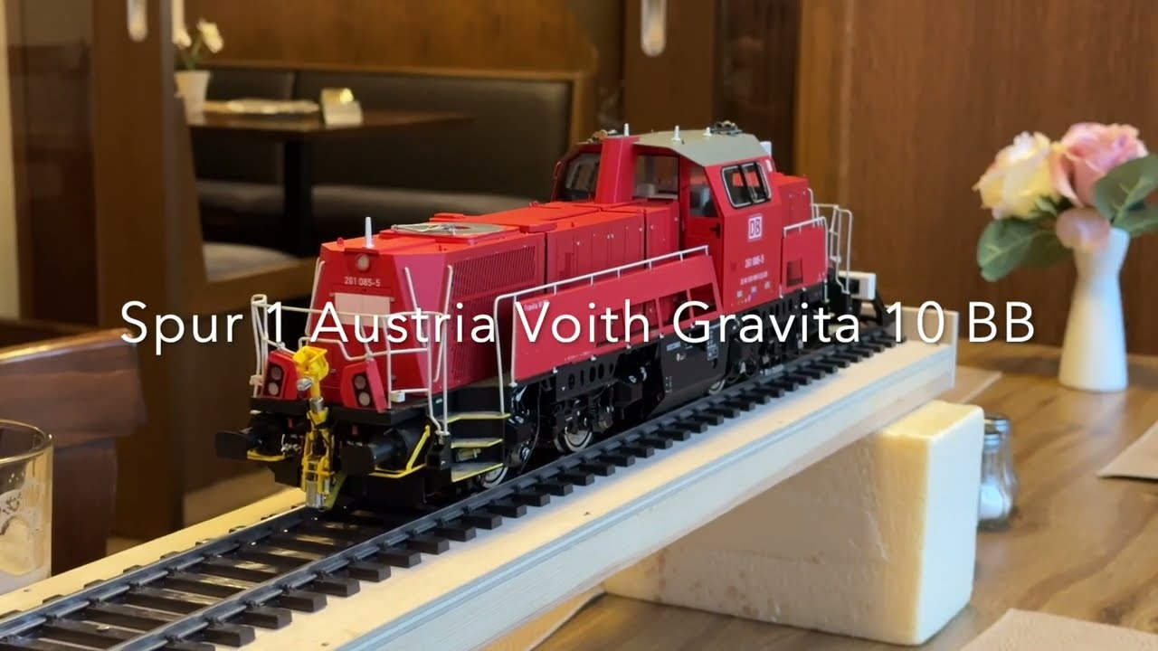 Spur 1 Austria Voith Gravita 10 BB - DB AG BR 261 Gauge 1 1/32 Scale