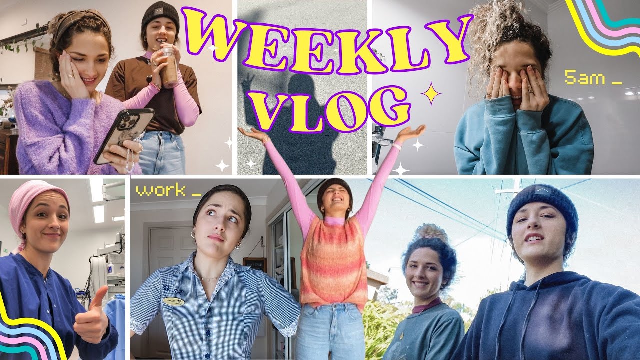 a week in our life! ...early shifts at the hospital, 1 mil on TikTok 😳, that burrito omg