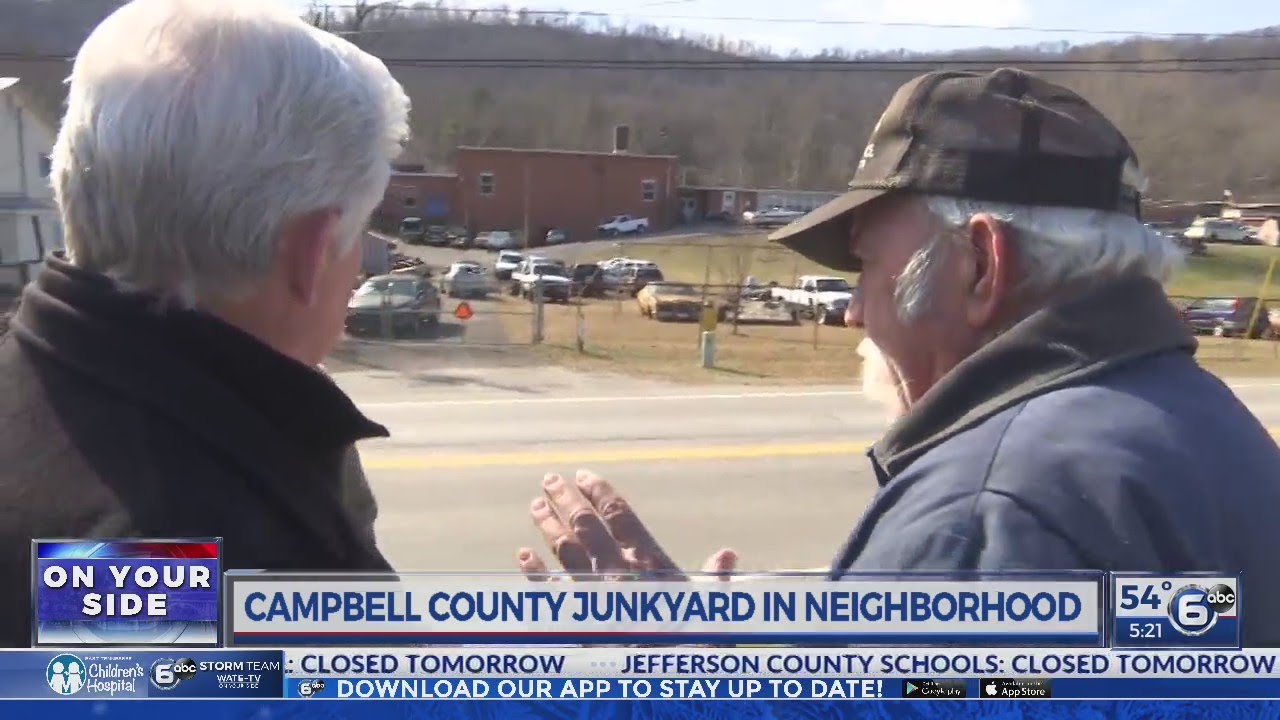 Campbell County 'junkyard' in neighborhood