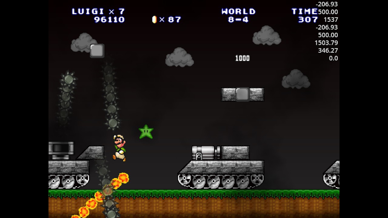 [TAS] Mario Forever: Community Edition Warps V5 in 8:01.305555 (RTA Timing: 7:43.9305555)