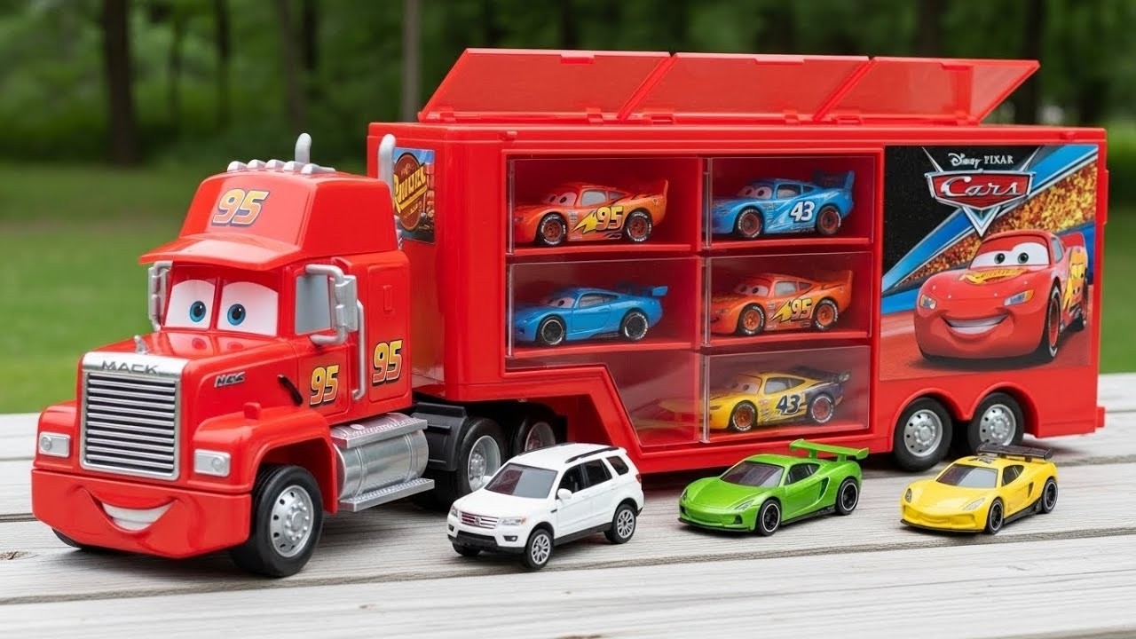 Lot of Disney Pixar Cars Unboxing Review | Lightning McQueen Bubble RC Cars | Disney car toys asmr