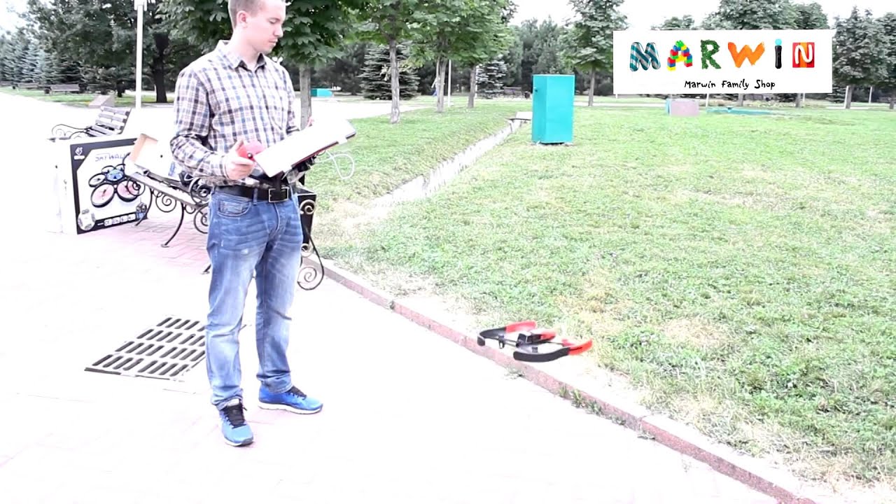 Обзор квадрокоптера Parrot Bebop Drone Red