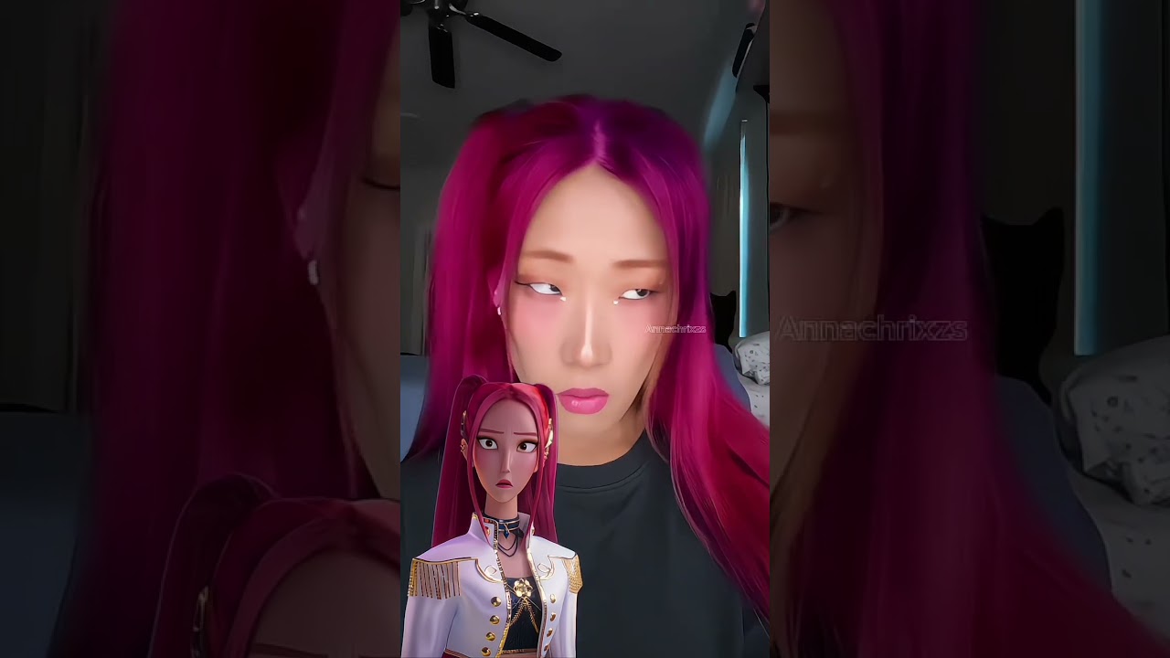K-pop demon hunter singing "Golden" | Huntrix girls and Saja Boys 