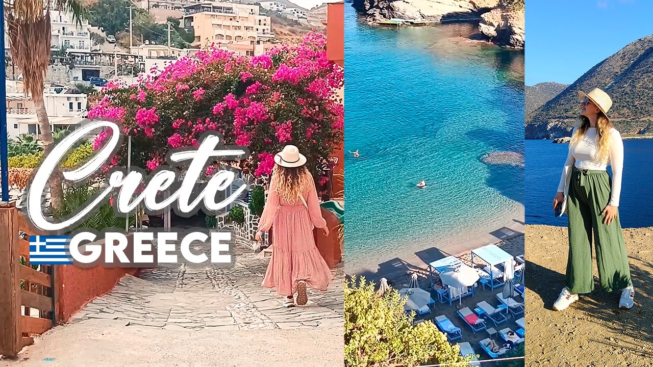 🇬🇷Crete Greece 2025  - Silent Vlog | Bali beaches, Vacation start ✈️