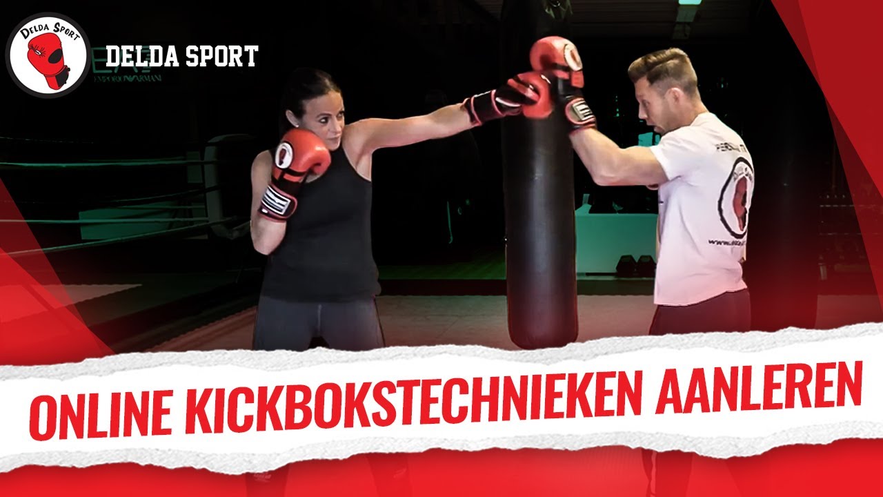 Online kickbokstechnieken aanleren