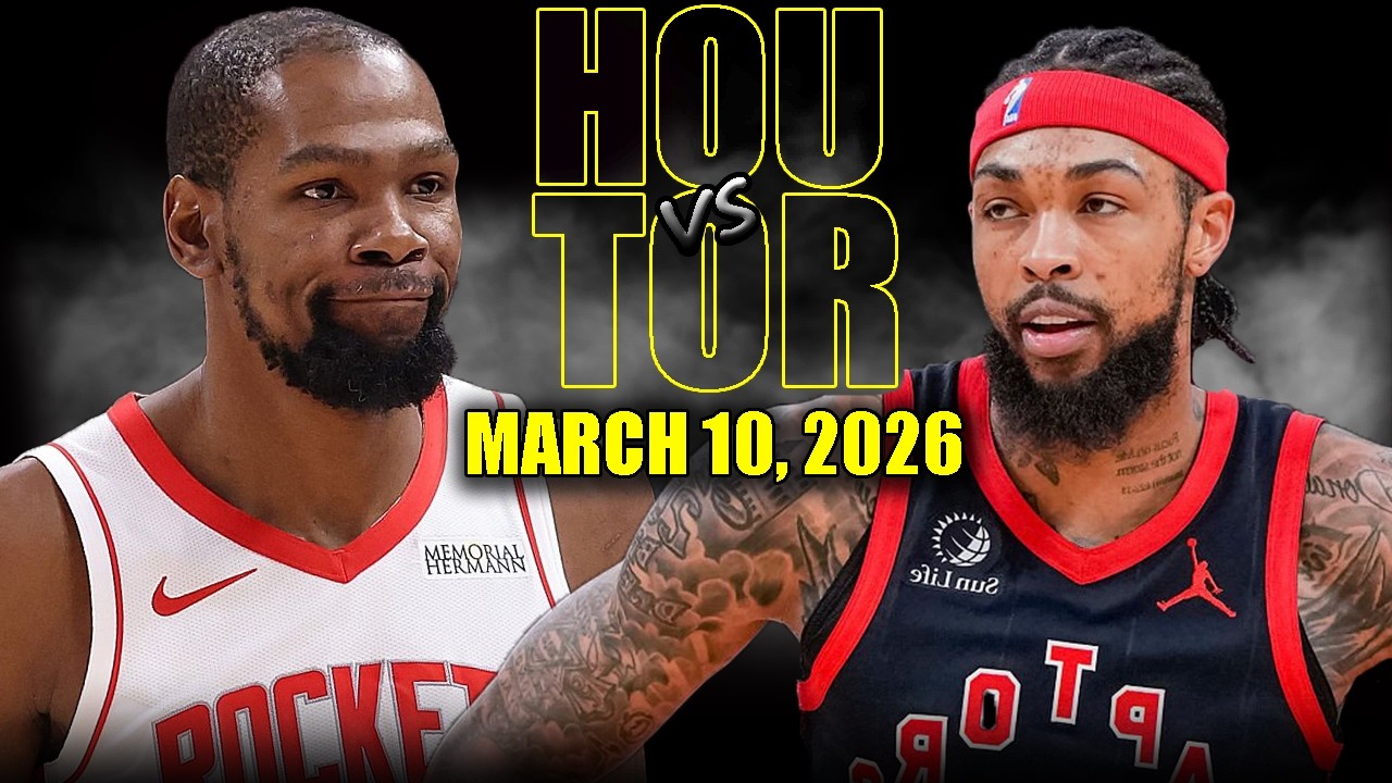 Houston Rockets vs Toronto Raptors Full Game Highlights &ndash; March 10, 2026 | NBA Season