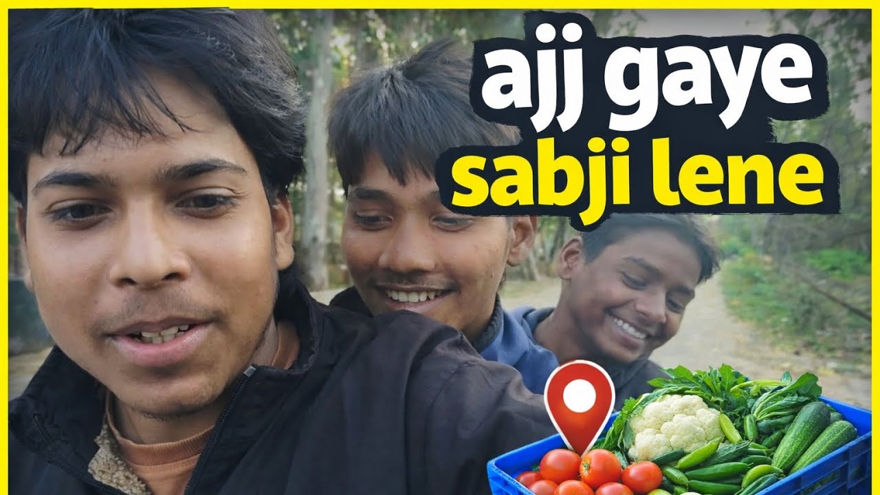 Ajj gaye sabji lene bazar me 😜 #fullvideoonchannel #reaction #viralvideo #vlog 