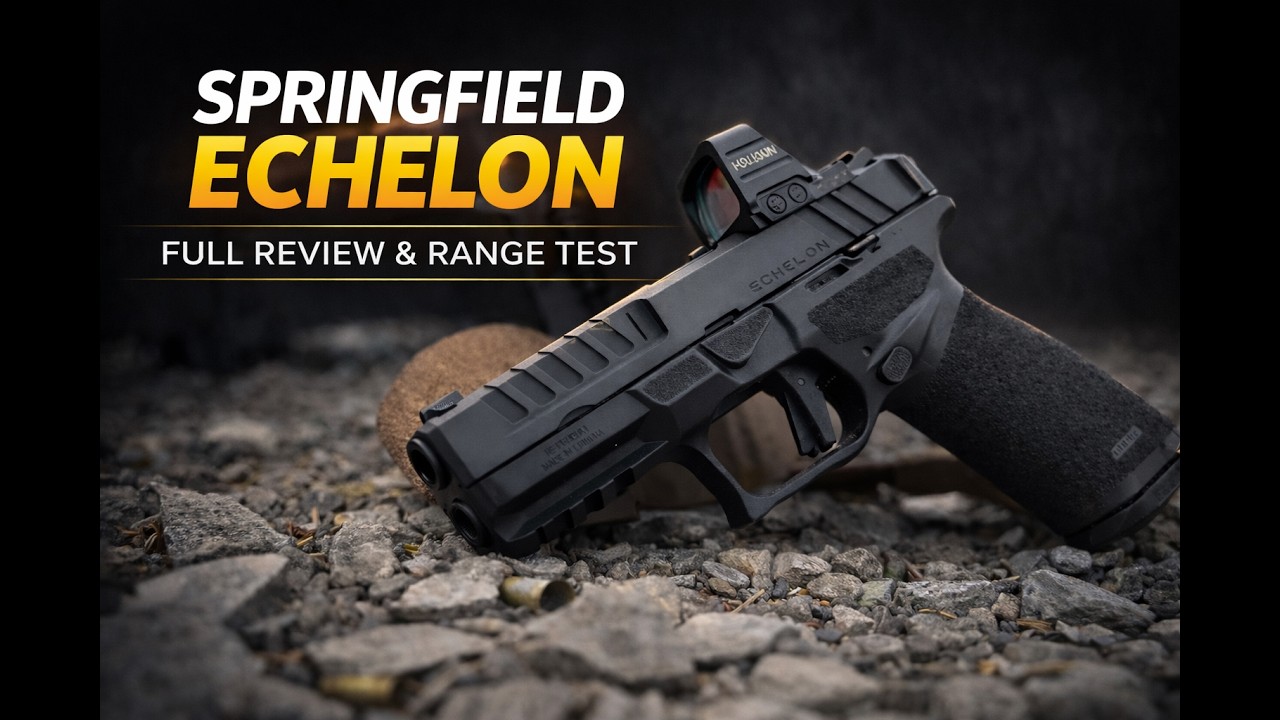 Springfield Echelon 4.0 FC — полный обзор и тест дальности стрельбы.