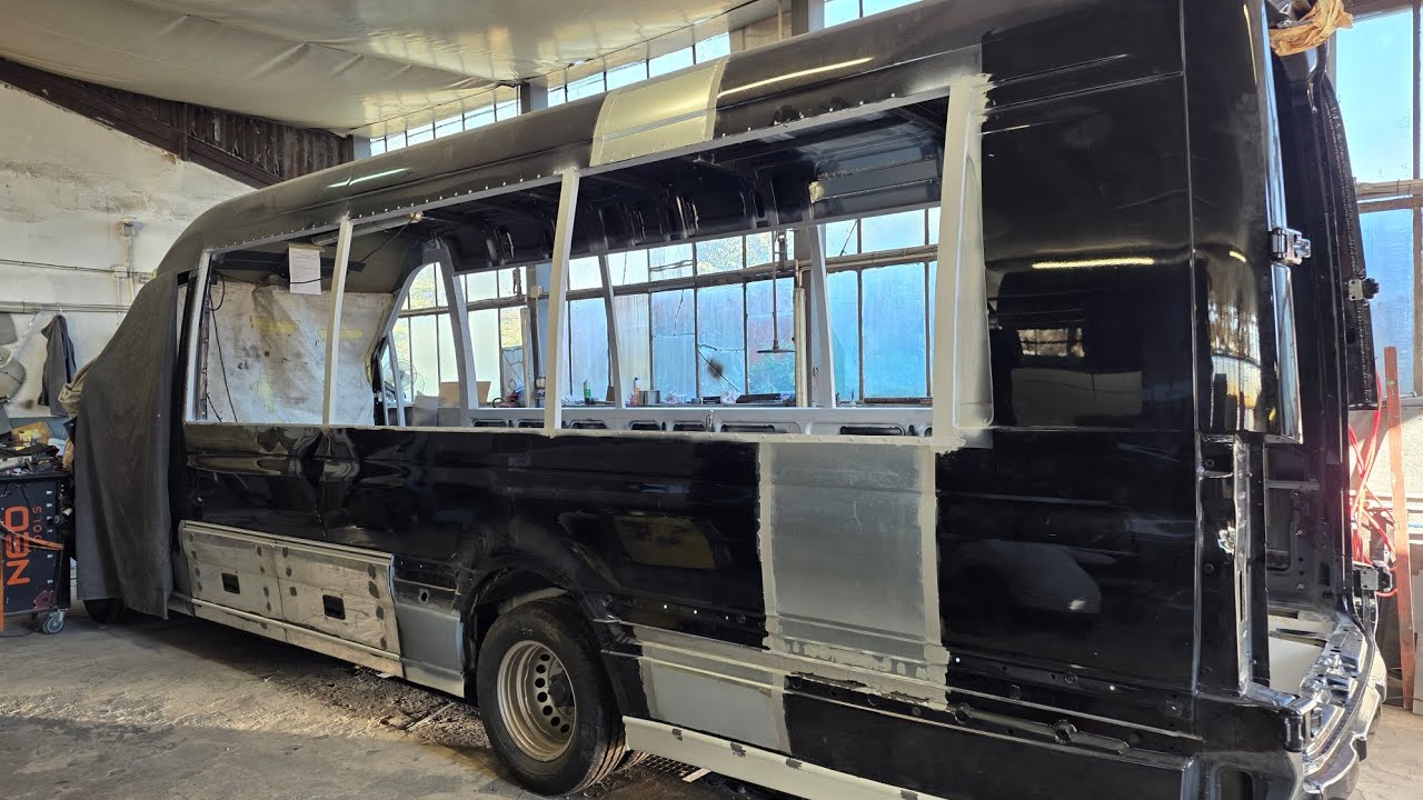 Sprinter 519 new / nowy po wydłużeniu w ocynku i kufry boczne z aluminium 