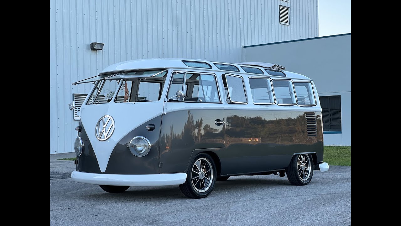 1964 German Walk Thru Volkswagen Bus 21 windows