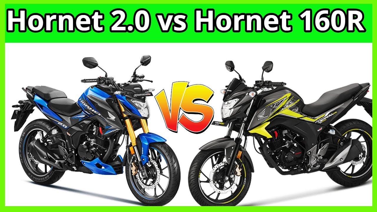 Hornet 160R vs Hornet 2.0 Comparison Video | Engine & specs | Dimensions  | Features | Price | Power