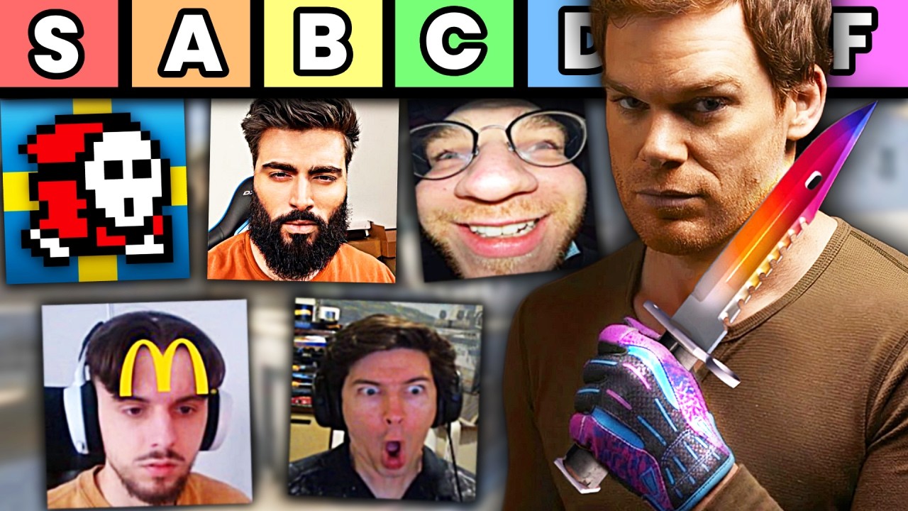 The Counter Strike YouTuber Serial Killer Tier List