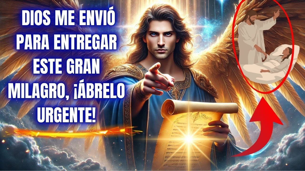 🚨 ¡ABRE YA! DIOS ACABA DE LIBERAR UN MILAGRO PODEROSO PARA TI ✨🙌