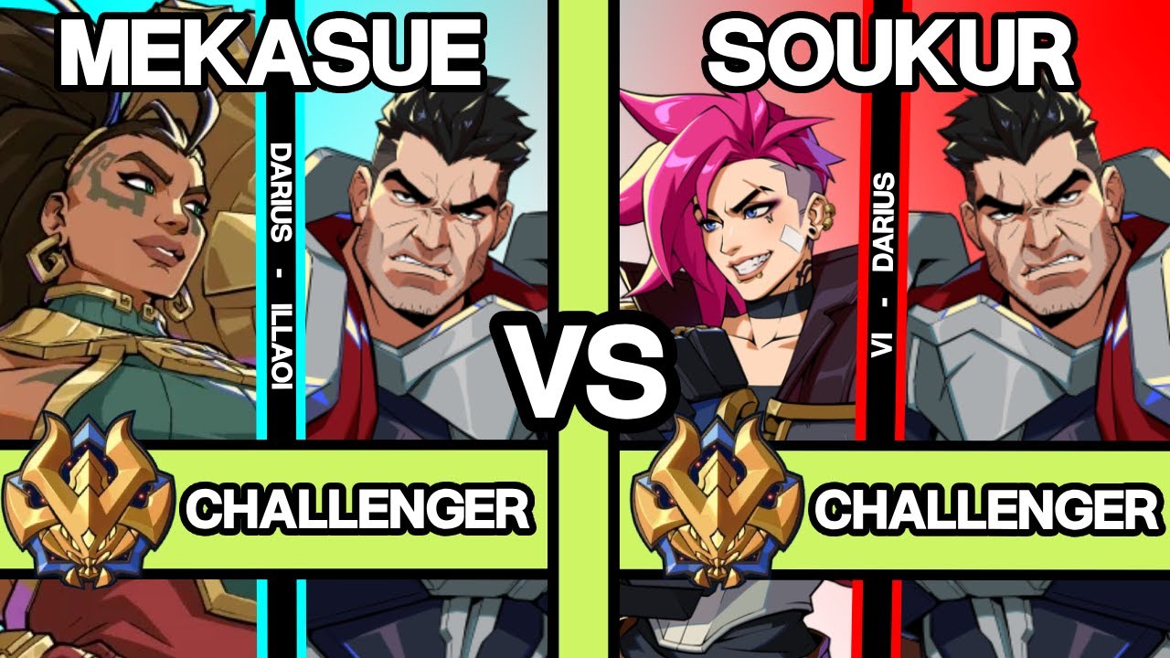 2XKO ▰ MEKASUE (Darius/Illaoi) vs SOUKUR (Vi/Darius) ▰ 2XKO Pro Replays