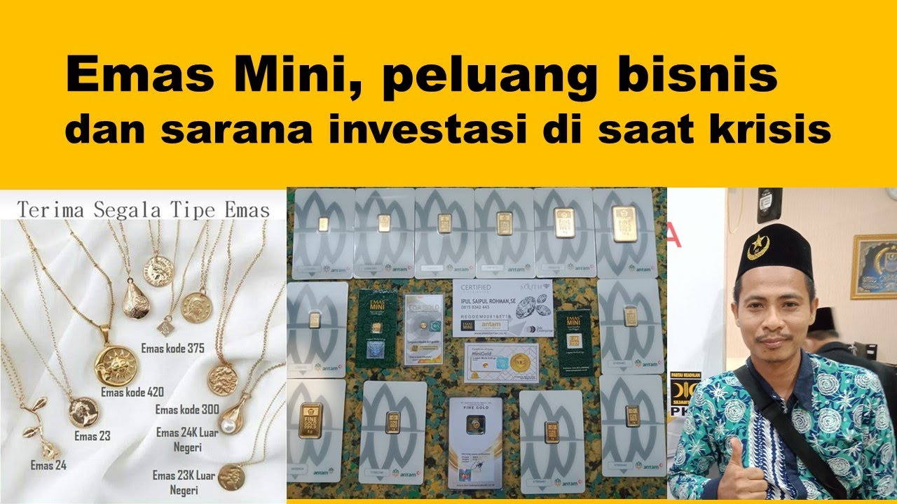 Menjadi distributor Emas Mini, peluang bisnis dan investasi yang menarik di saat krisis
