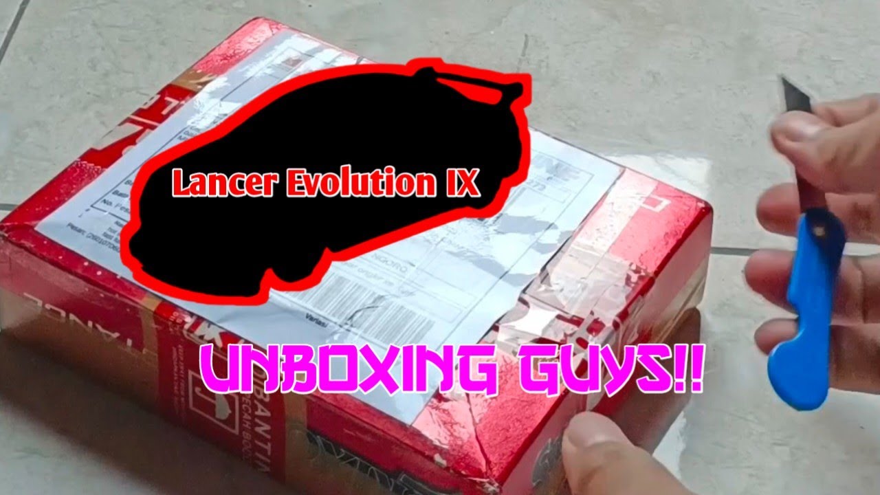 Unboxing Hot Wheels Mitsubishi Lancer Evolution IX Loose Reguler Buat Koleksi
