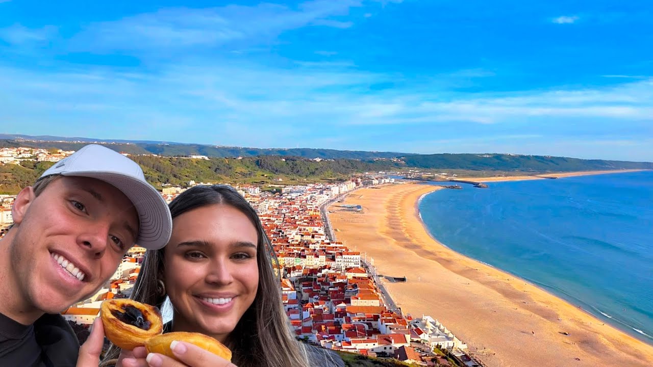 NAZARE PORTUGAL 🇵🇹 ULTIMATE FOOD TOUR (one of our favorite places visited in Portugal!)