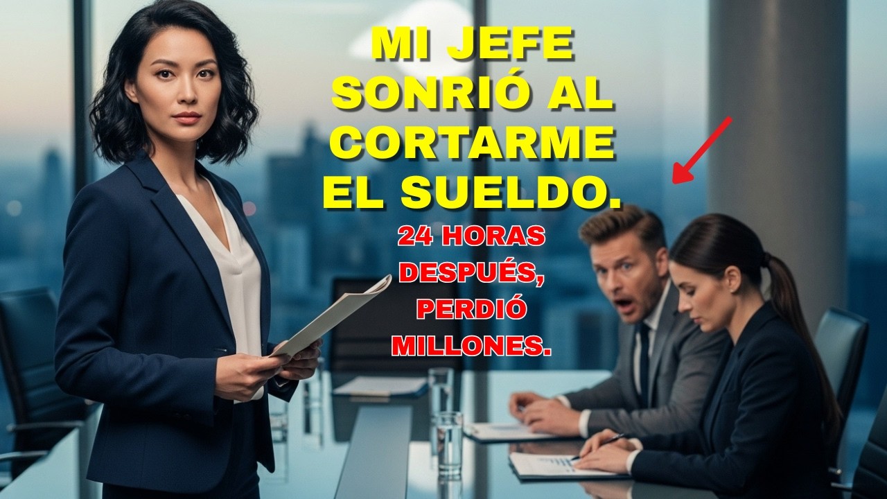 Mi jefe recortó mi salario — Mi renuncia les costó millones...