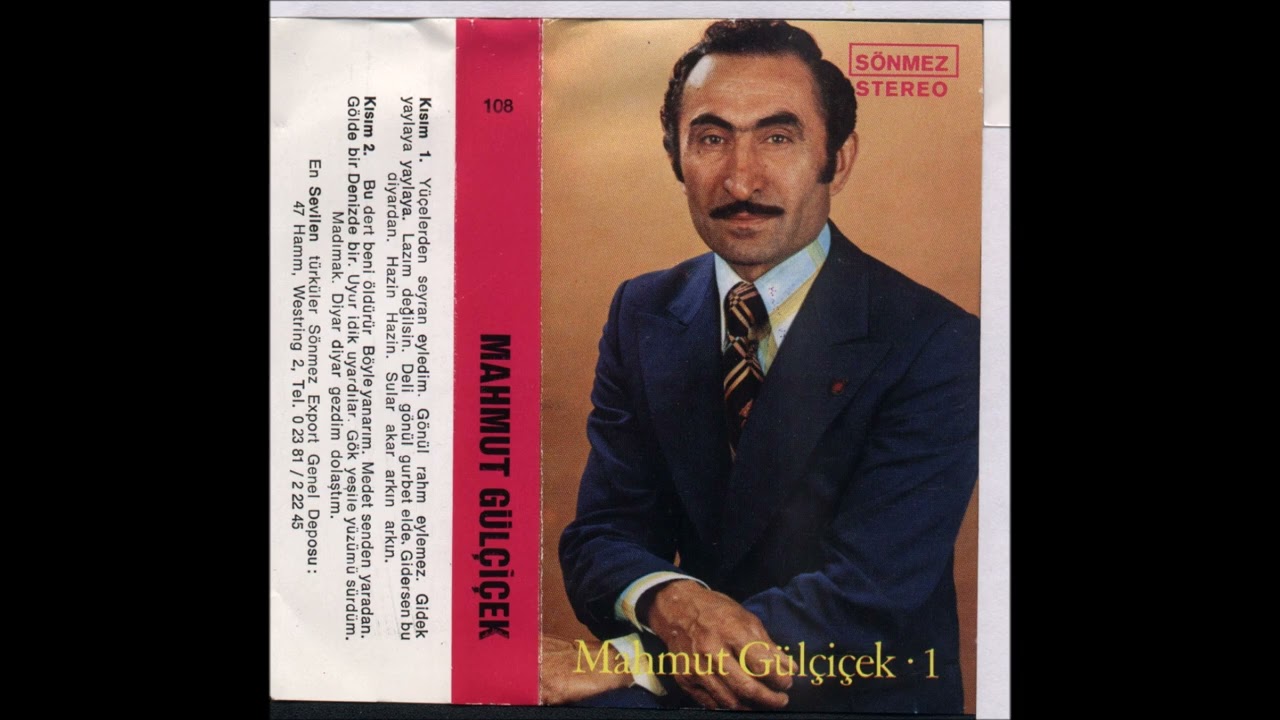 MAHMUT GÜLÇİÇEK  GİDEK YAYLAYA YAYLAYA.ORJİNAL KASET