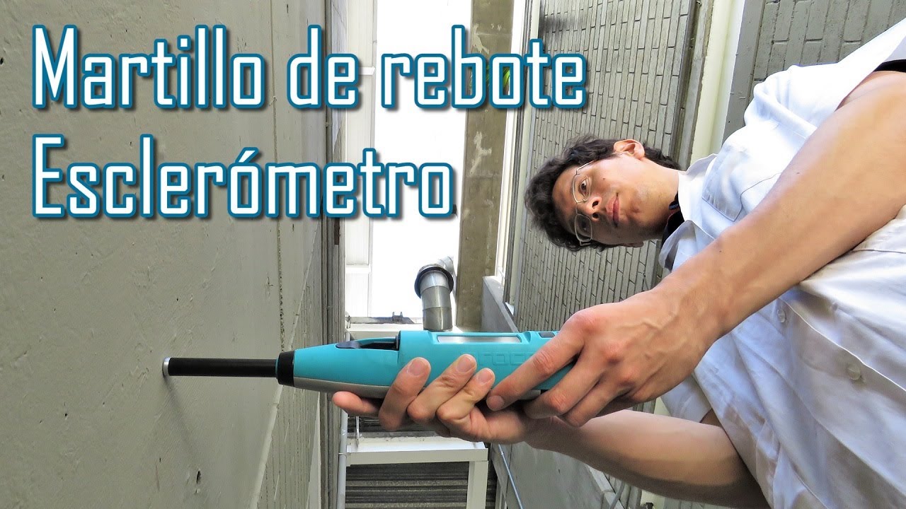 Cómo UTILIZAR el MARTILLO ESCLEROMÉTRICO👷‍♂️ - Ensayo NO DESTRUCTIVO de la RESISTENCIA del CONCRETO