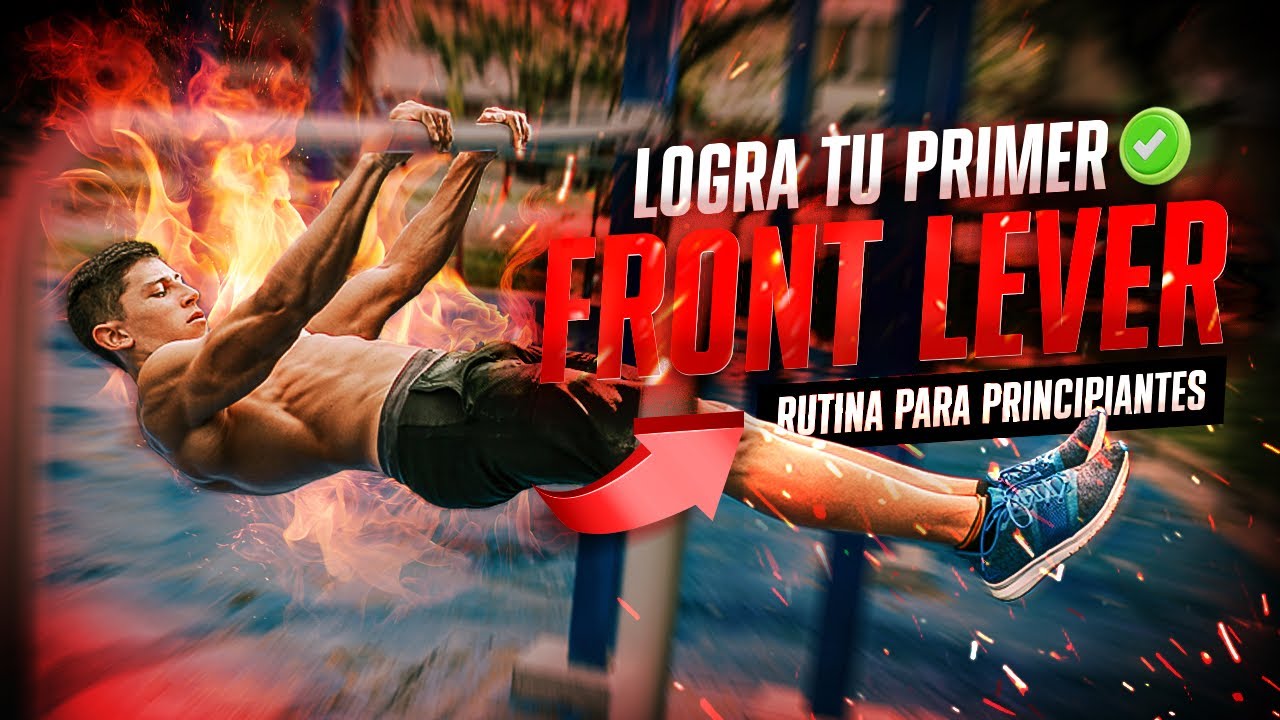 Rutina De FRONT LEVER Para PRINCIPIANTES  / CALISTENIA PARA PRINCIPIANTES (ESTÁTICOS)