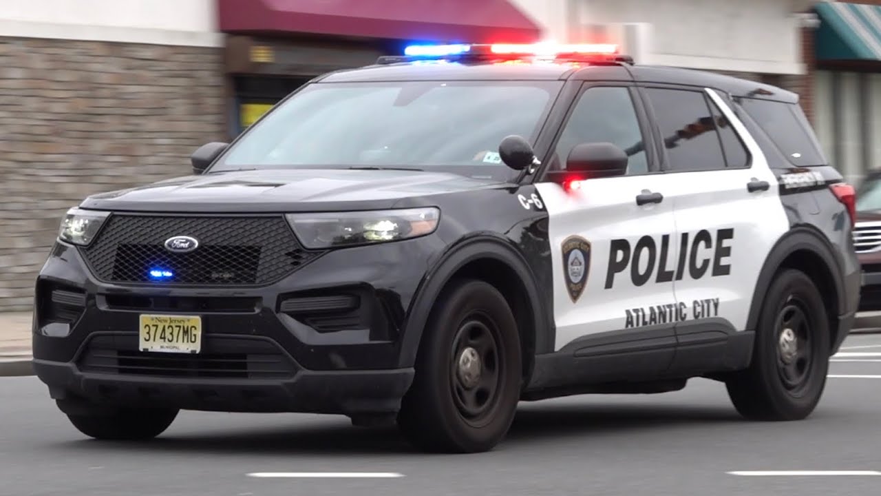 Atlantic City Police Department C-6 Responding