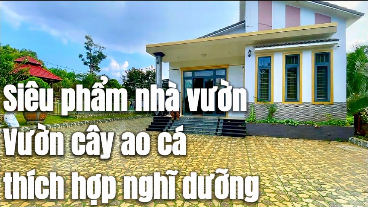 Chuyển đi nước ngoài sống! A Cường nhượng lạ căn nhà vườn đầy tâm huyết đầy đủ công năng. Ở BRVT