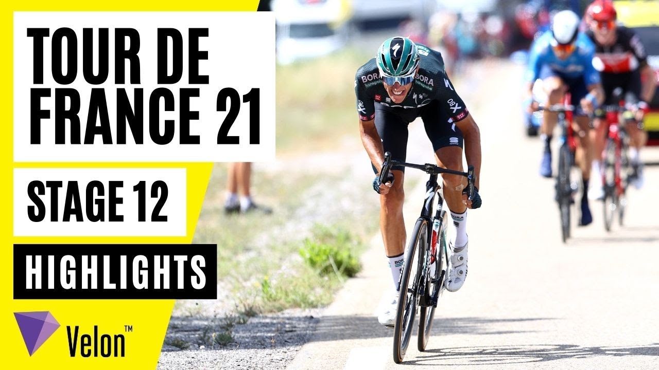 Tour de France 2021: Stage 12 Highlights