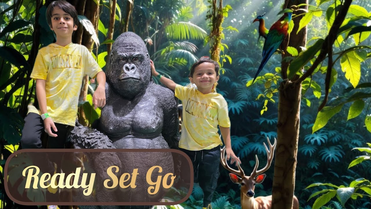 Ready Set Go | Dubai's largest indoor jungle- themed soft play area |